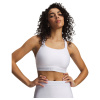 Dámska podprsenka Under Armour HeatGear High White/Halo Gray L Dámska podprsenka Under Armour HeatGear High White/Halo Gray L