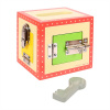 Bigjigs Toys Drevená skrinka so zámkami Bigjigs Toys Drevená skrinka so zámkami