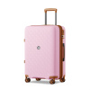 Cestovný kufor z polypropylénu Kono 76 L - ružovo-hnedý Cestovný kufor z polypropylénu Kono 76 L - ružovo-hnedý
