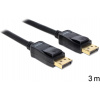 Delock kábel DisplayPort samec na Displayport samec, dĺžka 3m (82424) Delock kábel DisplayPort samec na Displayport samec, dĺžka 3m (82424)