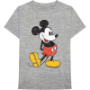 Tričko Mickey Mouse - Mickey Mouse Vintage Šedá M Tričko Mickey Mouse - Mickey Mouse Vintage Šedá M