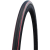 Schwalbe Plášť LUGANO II 700x25C (25-622) 50EPI 330g K-Guard SiC červené pásiky skladací Schwalbe Plášť LUGANO II 700x25C (25-622) 50EPI 330g K-Guard SiC červené pásiky skladací