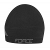 Čiapka pod prilbu FORCE UNI, čierna Čiapka pod prilbu FORCE UNI, čierna