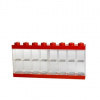 LEGO Zberateľská skrinka na 16 minifigúrok červená