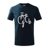 Cycle bicykel - Tričko detské bavlnené - 134 cm/8 rokov ( Tmavomodrá (takmer čierna) ) Cycle bicykel - Tričko detské bavlnené - 134 cm/8 rokov ( Tmavomodrá (takmer čierna) )