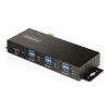 StarTech.com 7-Port Managed USB Hub with 7x USB-A, Heavy Duty with Metal Industrial Housing, ESD & Surge Protection, Wall/Desk/Din-Rail Mountable, USB 3.0/3.1/3.2 Gen 1 5Gbps - Rozbocovac - 6 x USB 3. StarTech.com 7-Port Managed USB Hub with 7x USB-A, Heavy Duty with Metal Industrial Housing, ESD & Surge Protection, Wall/Desk/Din-Rail Mountable, USB 3.0/3.1/3.2 Gen 1 5Gbps - Rozbocovac - 6 x USB 3.
