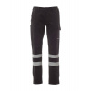 PAYPER WORKER WINTER REFLEX 001365-0082 / Zimné reflexné nohavice do pása - total black S PAYPER WORKER WINTER REFLEX 001365-0082 / Zimné reflexné nohavice do pása - total black S