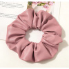 Girly Ružová koženková scrunchie Girly Ružová koženková scrunchie