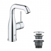Grohe Essence Páková umývadlová batéria s výpustom, chróm 23798001-GR Grohe Essence Páková umývadlová batéria s výpustom, chróm 23798001-GR