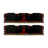 GOODRAM IRDM X 16GB (2x8GB) 3200MHz CL16 RAM - IR-X3200D464L16SA/16GDC Black GOODRAM IRDM X 16GB (2x8GB) 3200MHz CL16 RAM - IR-X3200D464L16SA/16GDC Black