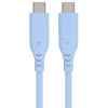 Kabel PremiumCord USB-C M/M 60W 480Mbps silikonový extra měkký 1,5m, modrý Kabel PremiumCord USB-C M/M 60W 480Mbps silikonový extra měkký 1,5m, modrý