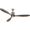CasaFan AEROPLAN ECO 132 BN-NB Flügel Massivholz Nussbaum stropný ventilátor, 27 W, (Ø x v) 132 cm x 310 mm, chróm (kartáčovaný), 313246; 313246 CasaFan AEROPLAN ECO 132 BN-NB Flügel Massivholz Nussbaum stropný ventilátor, 27 W, (Ø x v) 132 cm x 310 mm, chróm (kartáčovaný), 313246; 313246