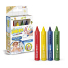 Craze INKEE Bath Crayons farebné ceruzky do kúpeľa 4 ks Craze INKEE Bath Crayons farebné ceruzky do kúpeľa 4 ks