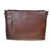 SEGALI Pánska kožená taška na notebook 225581 hnedá SEGALI Pánska kožená taška na notebook 225581 hnedá