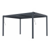 Bioklimatická pergola G21 Austin Premium 4x3 m, antracitová hliníková Bioklimatická pergola G21 Austin Premium 4x3 m, antracitová hliníková