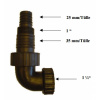 GÜDE Univerzálna hadicová prípojka 1-1/4“ IG 94547 GÜDE Univerzálna hadicová prípojka 1-1/4“ IG 94547