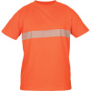 CERVA RUPSA RFLX / Tričko s tlačenými reflexnými pruhmi - oranžová 4XL CERVA RUPSA RFLX / Tričko s tlačenými reflexnými pruhmi - oranžová 4XL