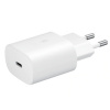 Cestovná nabíjačka Samsung EP-TA800NWE, USB-C, 25W, white Cestovná nabíjačka Samsung EP-TA800NWE, USB-C, 25W, white