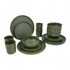 Súprava melamínového riadu Bo-Camp Patom 16 - zelená Súprava melamínového riadu Bo-Camp Patom 16 - zelená