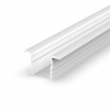 AL-PROFIL (F1) W 2m - Hliníkový profil biely lakovaný AL-PROFIL (F1) W 2m - Hliníkový profil biely lakovaný
