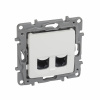 LEGRAND Zásuvka 764578 2XRJ45 CAT.6 FTP bílá LEGRAND Zásuvka 764578 2XRJ45 CAT.6 FTP bílá