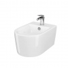 Cersanit Inverto Závesný bidet, otvor na batériu, biela K671-002 Cersanit Inverto Závesný bidet, otvor na batériu, biela K671-002