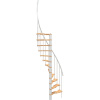 Minka STAIRS Priestorovo točité schodisko Suono Smart buk/biela 120 x 68 cm Minka STAIRS Priestorovo točité schodisko Suono Smart buk/biela 120 x 68 cm