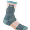 DARN TOUGH Dámske trekové ponožky HIKE/TREK BEAR TOWN LIGHTWEIGHT MERINO CUSHION MICRO CREW quartz - ružové Veľkosť: S DARN TOUGH Dámske trekové ponožky HIKE/TREK BEAR TOWN LIGHTWEIGHT MERINO CUSHION MICRO CREW quartz - ružové Veľkosť: S