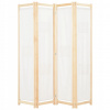 Vidaxl 4-dielna paravánová stena, krémová, 160x170x4 cm Vidaxl 4-dielna paravánová stena, krémová, 160x170x4 cm