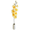 Umelá orchidea kusová 70cm žltá Umelá orchidea kusová 70cm žltá