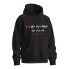 Sablio Mikina s potlačou I love my boyfriend - černá S Sablio Mikina s potlačou I love my boyfriend - černá S