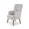 HALMAR Kreslo do obývačky BISHOP, orech/svetlosivá HALMAR Kreslo do obývačky BISHOP, orech/svetlosivá