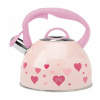 TRADIČNÁ ČAJNÍK s píšťalkou a pokrievkou KOLEKCIA PARIS HILTON ružový 2L TRADIČNÁ ČAJNÍK s píšťalkou a pokrievkou KOLEKCIA PARIS HILTON ružový 2L