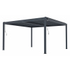 Bioklimatická pergola G21 Austin Premium 4x4 m, antracitová hliníková Bioklimatická pergola G21 Austin Premium 4x4 m, antracitová hliníková