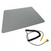 Ochranná podložka na stôl Velleman, sivá, 70 cm x 100 cm Ochranná podložka na stôl Velleman, sivá, 70 cm x 100 cm