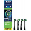 Oral B náhradná čistiaca hlavica Cross Action Black 4 ks Oral B náhradná čistiaca hlavica Cross Action Black 4 ks