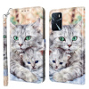Peňaženkové kožené puzdro PAINTED na Oppo A54 / A54s - Two Loving Cats Peňaženkové kožené puzdro PAINTED na Oppo A54 / A54s - Two Loving Cats