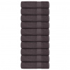 vidaXL Osušky 10 ks antracitový 100x150 cm 360 g/m2 100% bavlna vidaXL Osušky 10 ks antracitový 100x150 cm 360 g/m2 100% bavlna