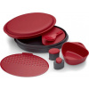 Jídelní set PRIMUS Red - červená Velikost: UNI Jídelní set PRIMUS Red - červená Velikost: UNI