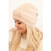 Legínovo Dámska zimná čiapka s perlami a ozdobným vzorom béžová Farba: Béžová, Veľkosť: UNI Legínovo Dámska zimná čiapka s perlami a ozdobným vzorom béžová Farba: Béžová, Veľkosť: UNI