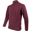 JACK PYKE sveter ASHCOMBE se zipom jahňacia vlna PLUM veľ.XL JACK PYKE sveter ASHCOMBE se zipom jahňacia vlna PLUM veľ.XL