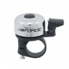Zvonček Force MINI Fe/plast 22,2mm paličkový strieborná Zvonček Force MINI Fe/plast 22,2mm paličkový strieborná