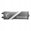 MSI SPATIUM M570 PRO PCIE 5.0 NVMe M.2 2TB FROZR SSD disk PCI Ex... MSI SPATIUM M570 PRO PCIE 5.0 NVMe M.2 2TB FROZR SSD disk PCI Ex...