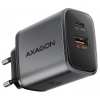 AXAGON ACU-PQ67 GaN nabíjačka do siete 67W, USB-A + USB-C, PD3.0/PPS/QC4+/SFC2.0/Apple AXAGON ACU-PQ67 GaN nabíjačka do siete 67W, USB-A + USB-C, PD3.0/PPS/QC4+/SFC2.0/Apple