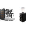 Rocket Espresso Appartamento, black/copper + Stone Espresso Pebble, black Rocket Espresso Appartamento, black/copper + Stone Espresso Pebble, black