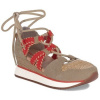Gioseppo Espadrilky 74272BEIGE Červená Gioseppo Espadrilky 74272BEIGE Červená