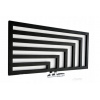 Regnis Kreon Zenit, vykurovacie teleso 1200x550 mm, 630W, čierna matná, KZ120/55/BLACK/D5 Regnis Kreon Zenit, vykurovacie teleso 1200x550 mm, 630W, čierna matná, KZ120/55/BLACK/D5
