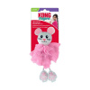 Pharmacopola Hračka Kong Cat Flingaroo Tutu Myš, s roľničkami, modro ružová, polyester Pharmacopola Hračka Kong Cat Flingaroo Tutu Myš, s roľničkami, modro ružová, polyester