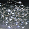 Vianočná LED reťaz strieborná – 10 m – 100 mini LED – Studená biela Vianočná LED reťaz strieborná – 10 m – 100 mini LED – Studená biela