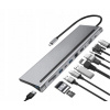 Adaptér 12v1 HUB USB-C 2xHDMI VGA RJ45 Macbook PRO Air Adaptér 12v1 HUB USB-C 2xHDMI VGA RJ45 Macbook PRO Air